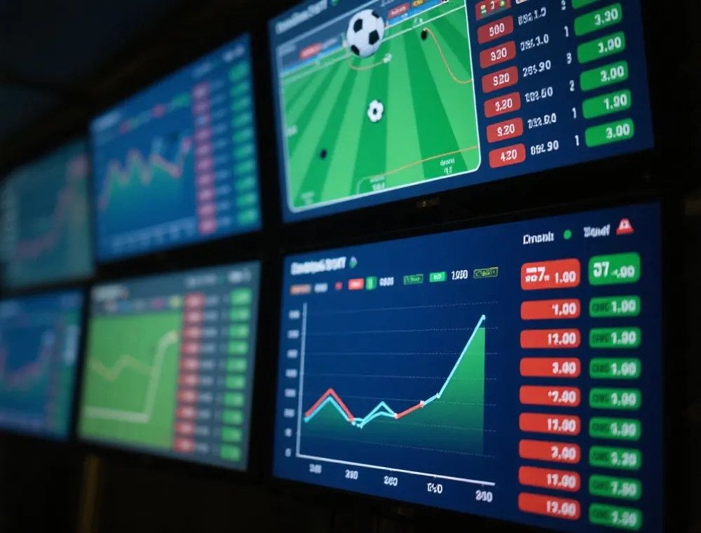 赔率走势与数据分析示意